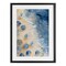 Stupell Industries Aerial Blue Beach Umbrellas Black Framed Print Under Glass, design by LSR Design Studio